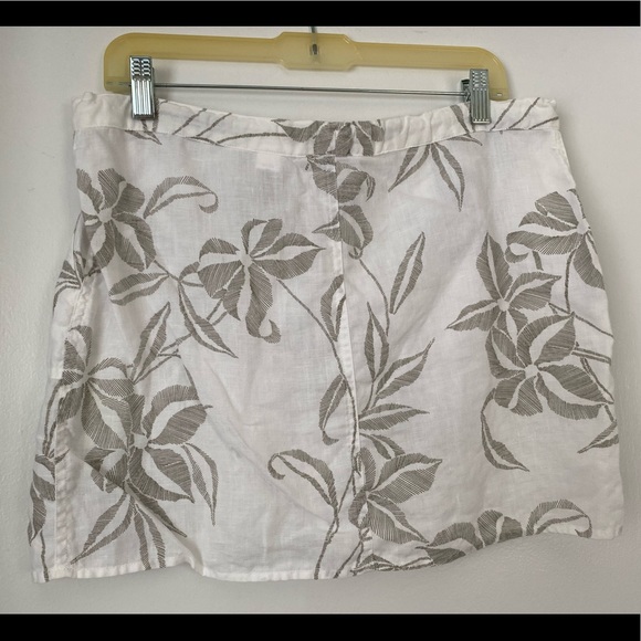 Drawstring Linen Skirt - Picture 2 of 5